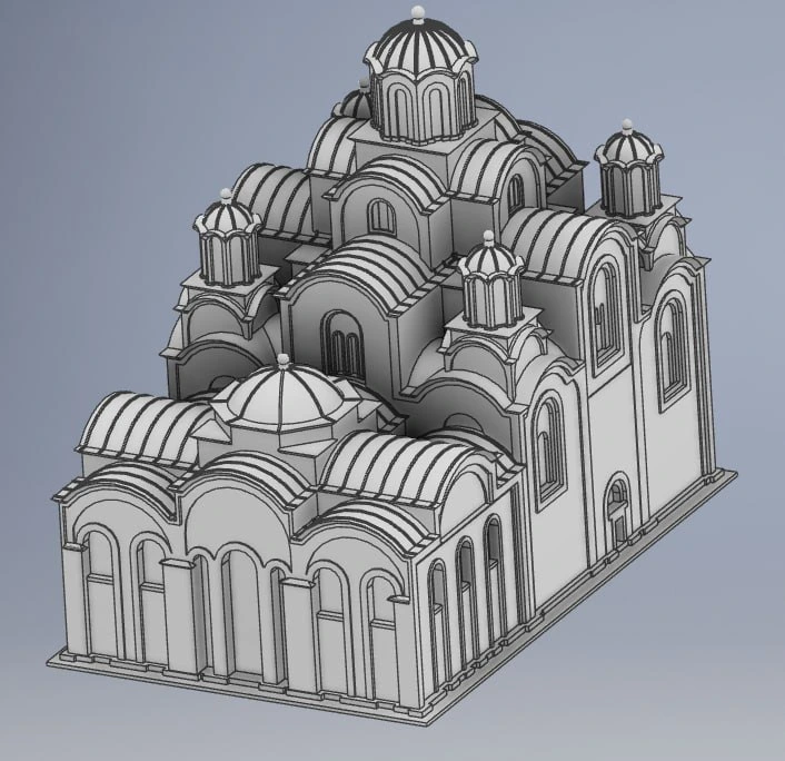 Svetiljka manastir Gračanica